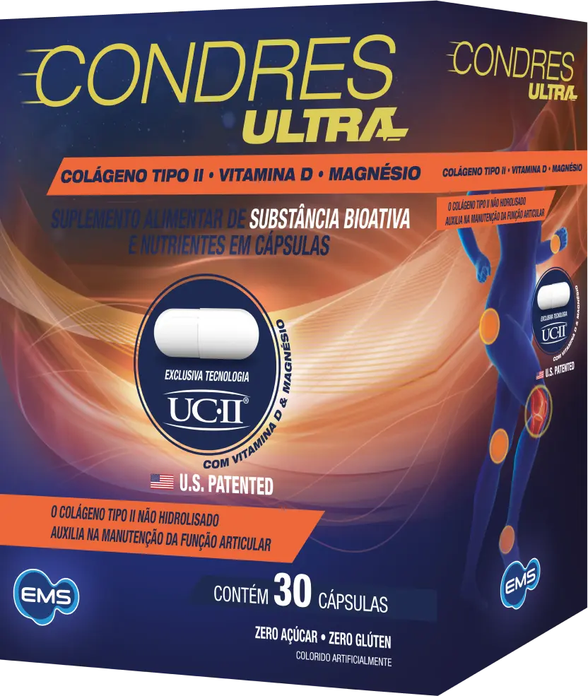 imagem de Condres Ultra com 90 cápsulas EMS