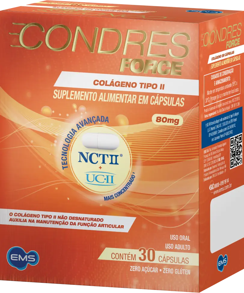 imagem de Condres Force com 90 cápsulas EMS