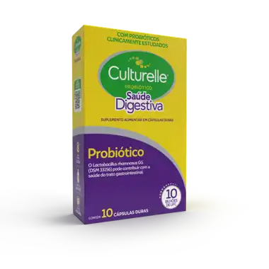 imagem de Culturelle® probiótico saúde digestiva com 10 cápsulas duras EMS