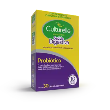 imagem de Culturelle® probiótico saúde digestiva com 30 cápsulas duras EMS